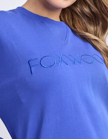 Foxwood Simplified Crew - Dazzling Blue