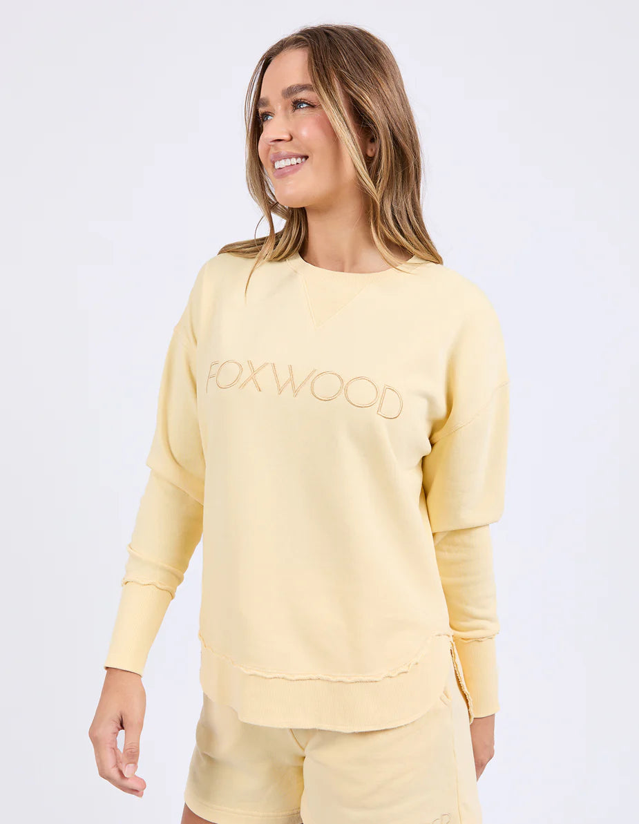Foxwood Simplified Crew - Lemon