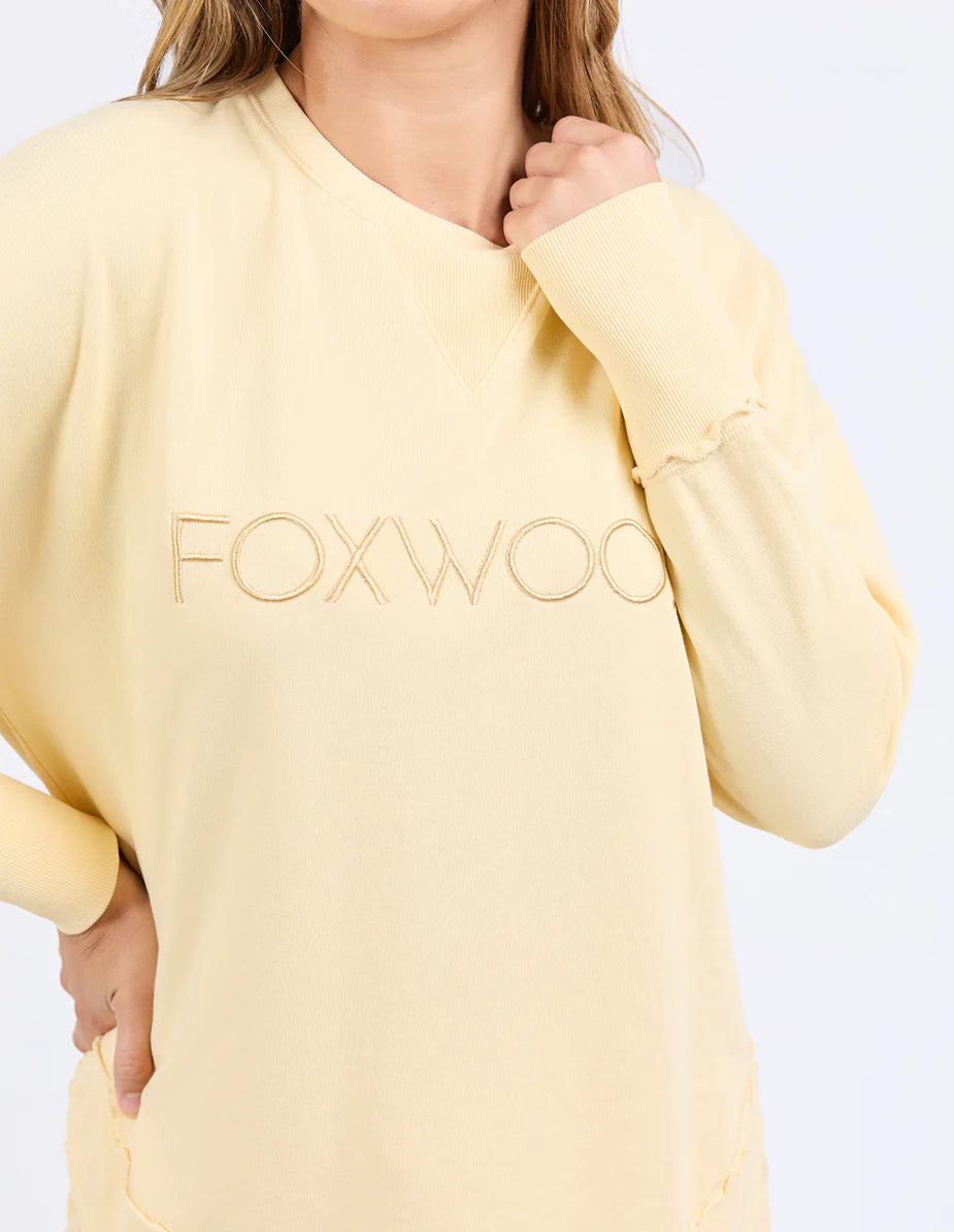 Foxwood Simplified Crew - Lemon
