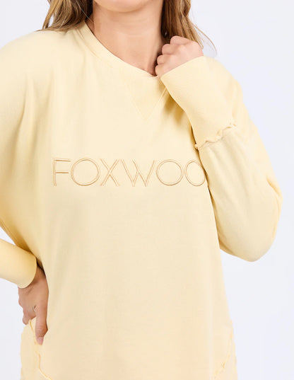 Foxwood Simplified Crew - Lemon