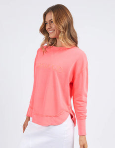 Foxwood Simplified Crew - Neon Pink