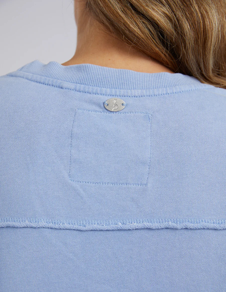 Foxwood Simplified Crew - Washed Light Blue