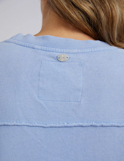Foxwood Simplified Crew - Washed Light Blue