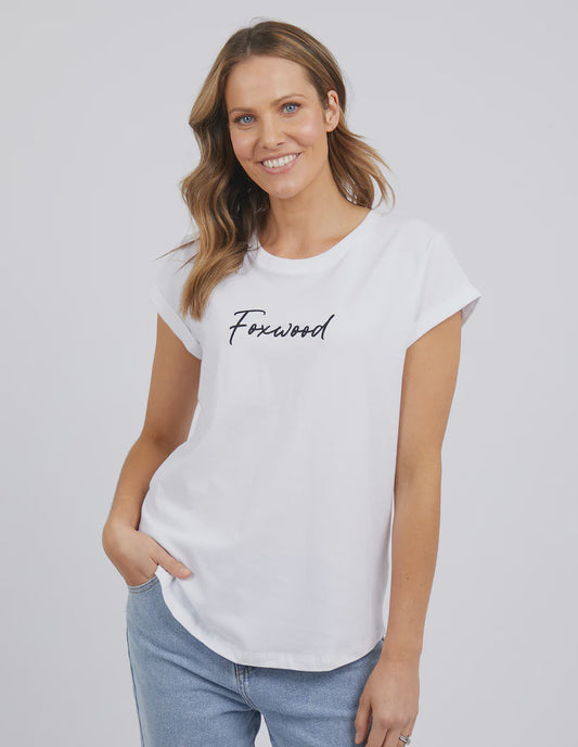 Foxwood Signature Tee - White