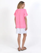 Load image into Gallery viewer, Foxwood Allison Tee - Neon Rose
