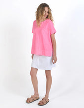 Load image into Gallery viewer, Foxwood Allison Tee - Neon Rose
