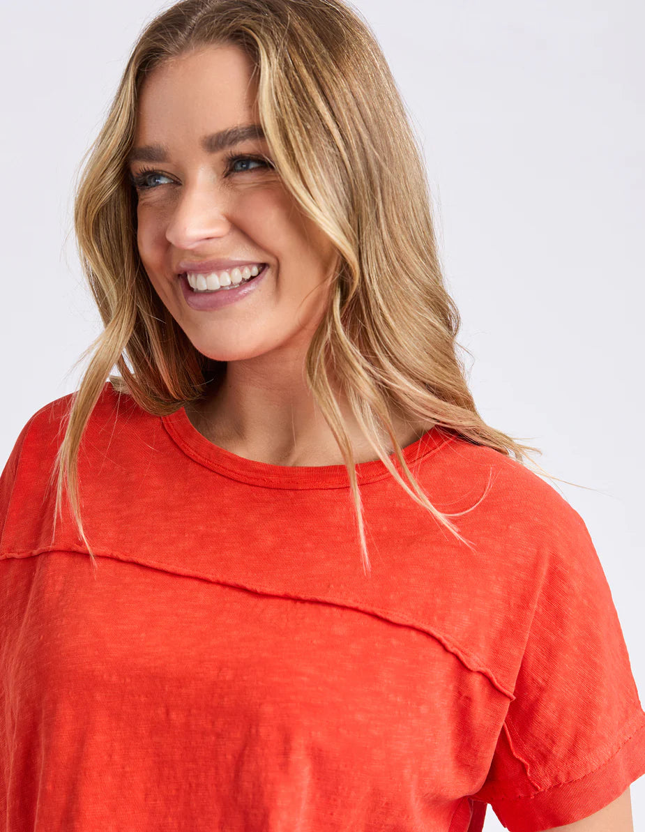 Foxwood Allison Tee - Tangelo