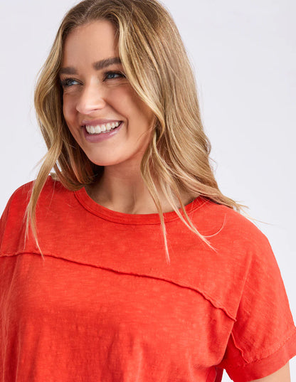 Foxwood Allison Tee - Tangelo