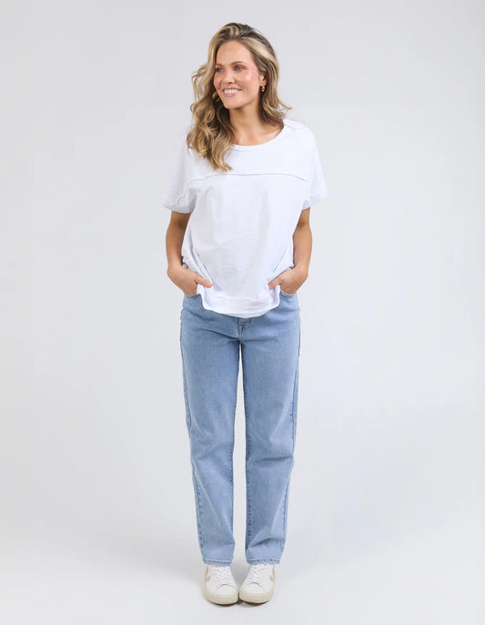 Foxwood Allison Tee - White