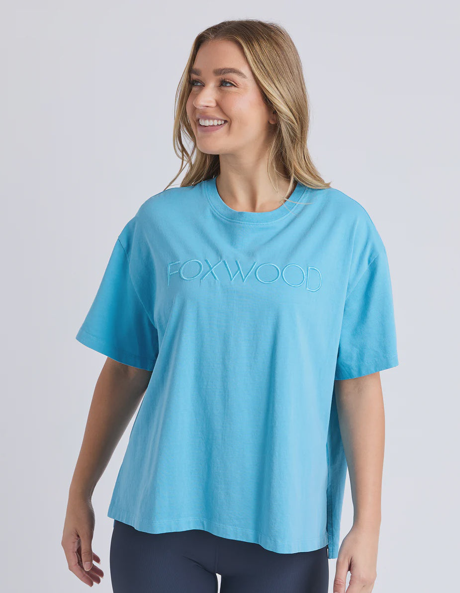 Foxwood Simplified Tee - Sky