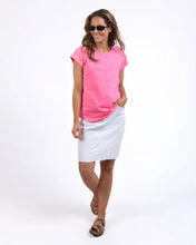 Load image into Gallery viewer, Foxwood Effortless Tee - Neon Rose
