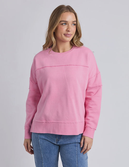 Foxwood Jayne Throw On Fleece - Sea Pink