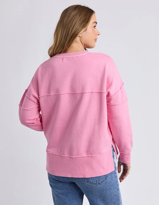 Foxwood Jayne Throw On Fleece - Sea Pink