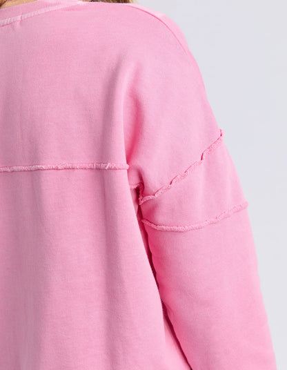 Foxwood Jayne Throw On Fleece - Sea Pink