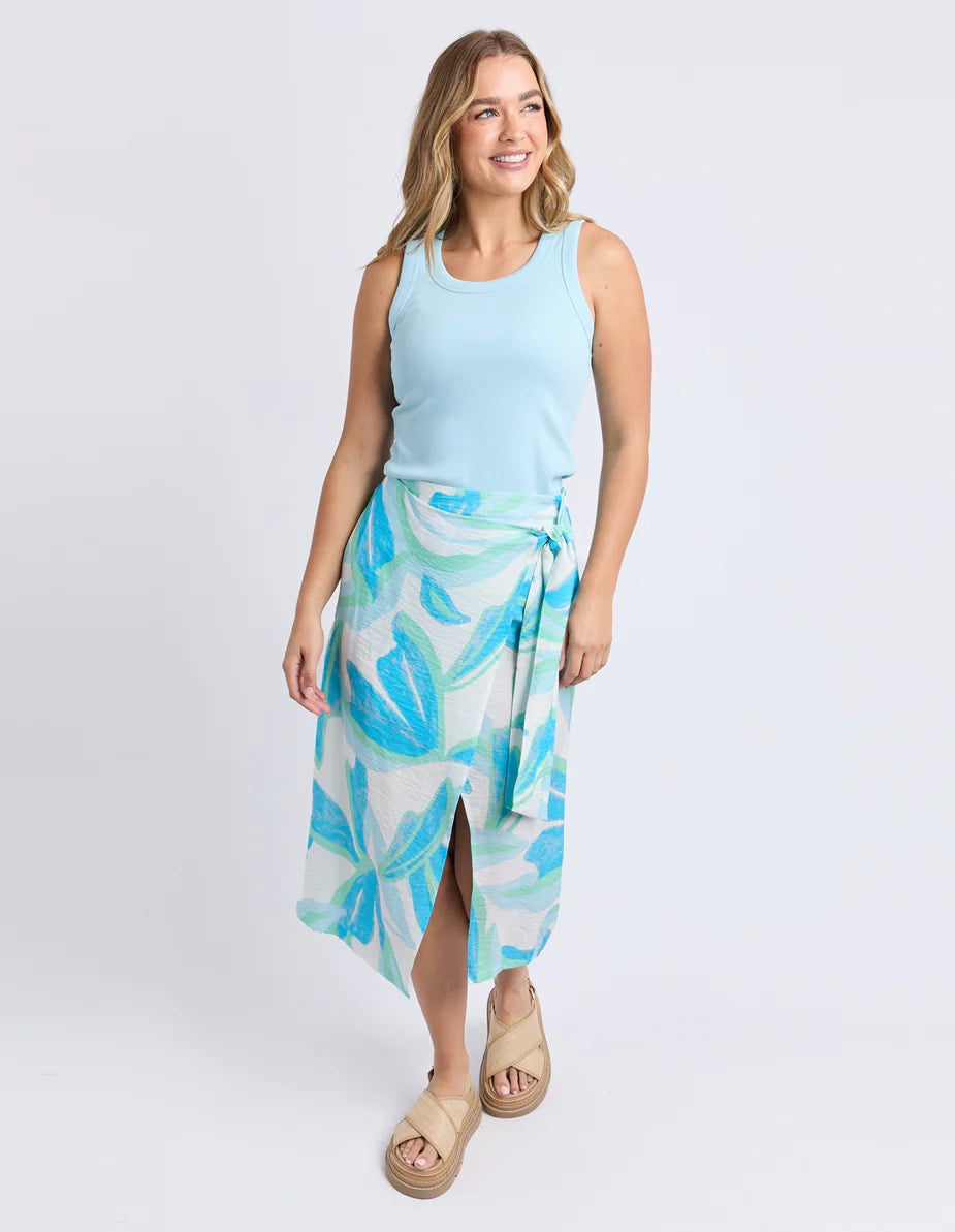 Foxwood Iris Tank - Crystal Blue