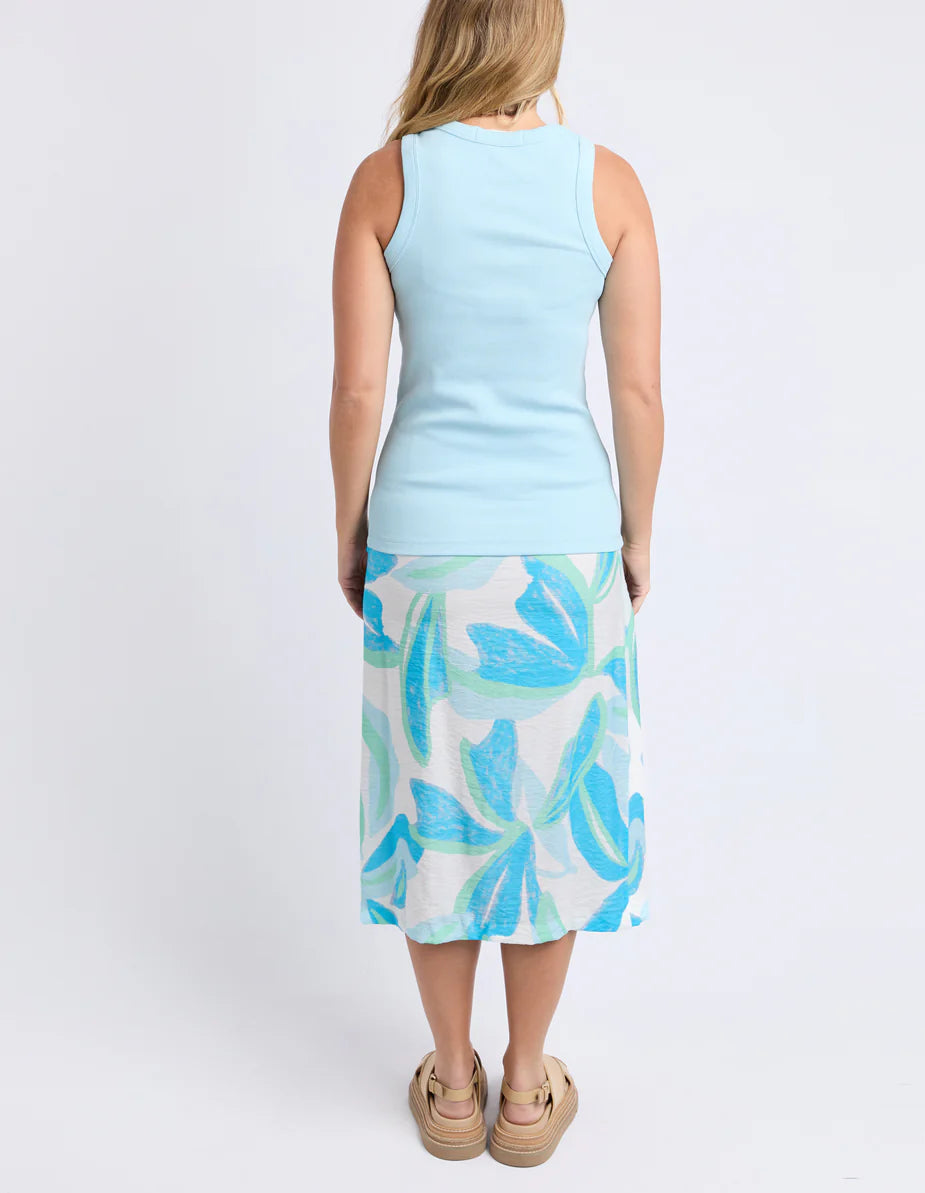 Foxwood Iris Tank - Crystal Blue