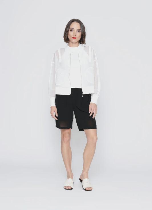 Blacklist Cerise Jacket - White