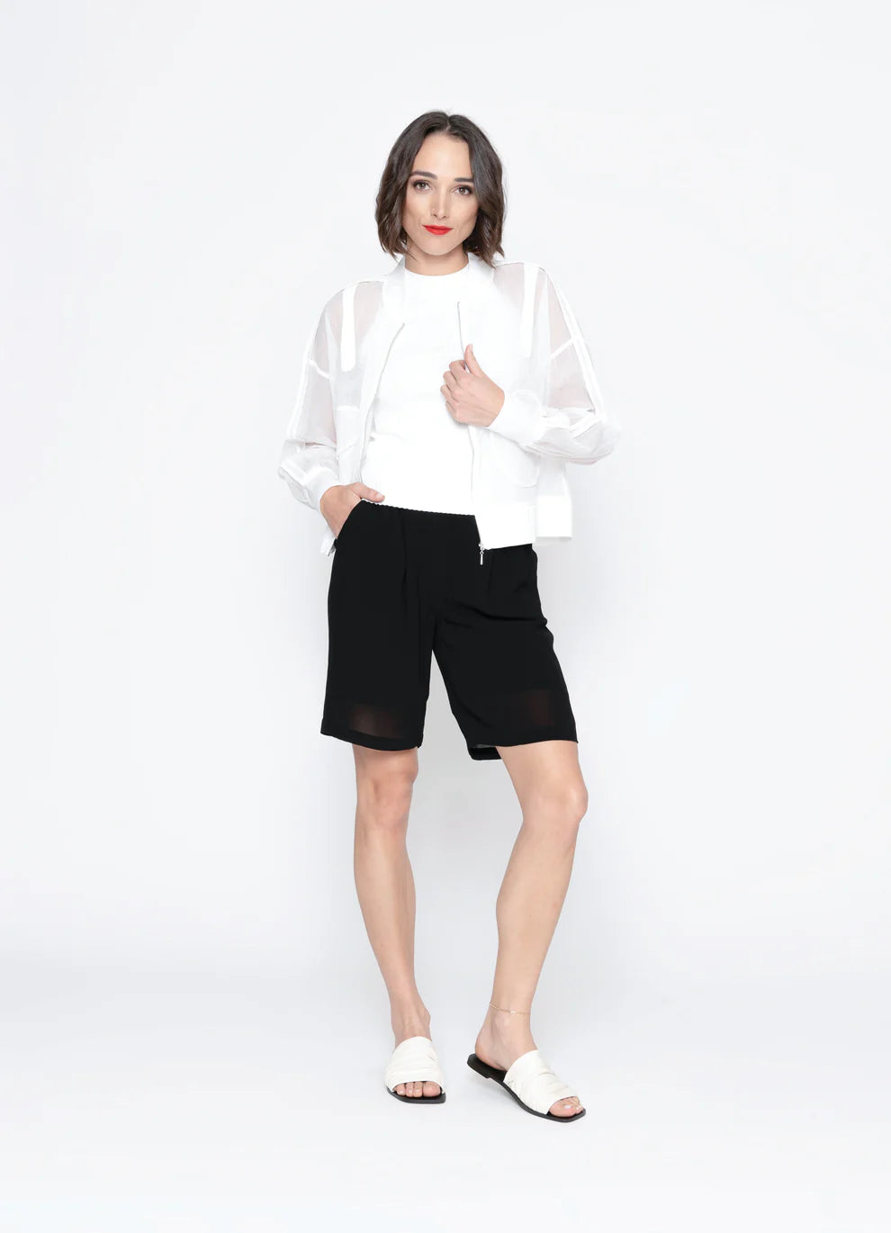 Blacklist Cerise Jacket - White