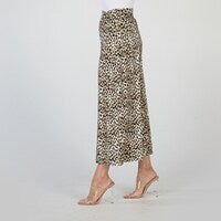 Betty Basics Crystal Crop Jogger - Cheetah
