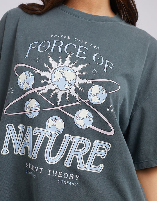 Silent Theory Nurture Tee Green