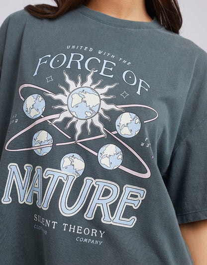 Silent Theory Nurture Tee Green