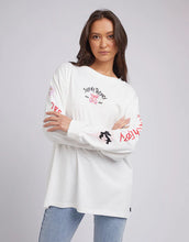 Load image into Gallery viewer, Silent Theory Spray Long Sleeve Top Vinatage White
