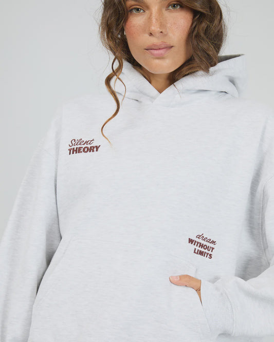 Silent Theory Embrace Hoodie - Snow Marle