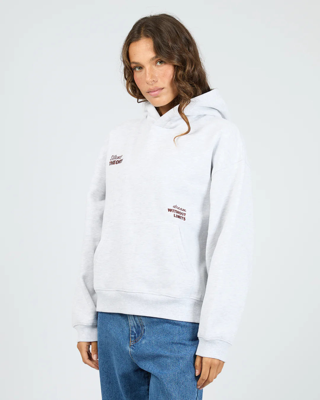 Silent Theory Embrace Hoodie - Snow Marle
