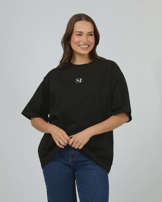 Silent Theory Luxe Tee - Black