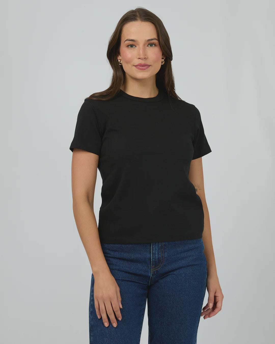 Silent Theory Regular Tee - Black