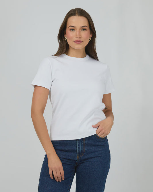 Silent Theory Regular Tee - White