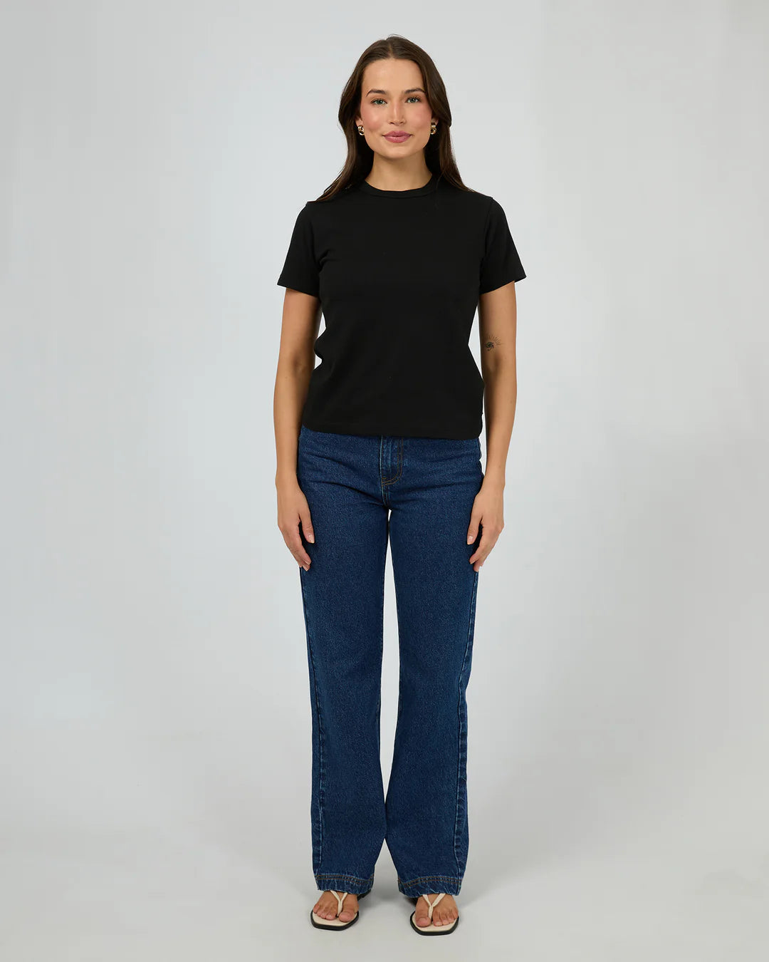 Silent Theory Regular Tee - Black