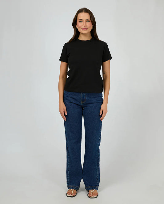 Silent Theory Regular Tee - Black