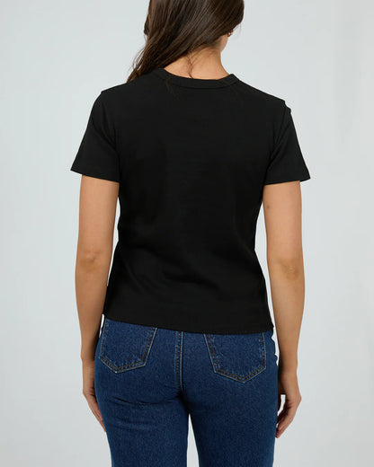 Silent Theory Regular Tee - Black
