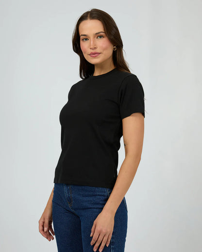 Silent Theory Regular Tee - Black