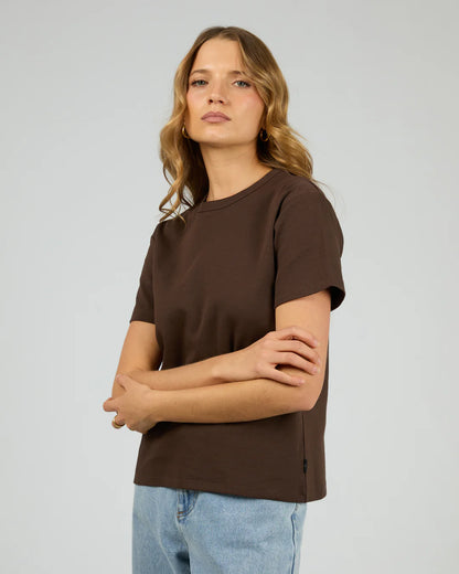 Silent Theory Regular Tee - Chocolate