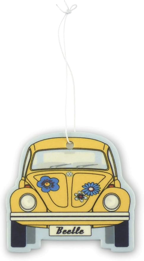 Artisanal VW Bettle Air Freshener - Coconut/Yellow