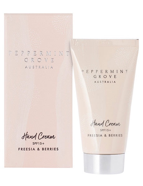 Peppermint Grove Hand Cream Tube 75ml Freesia & Berries