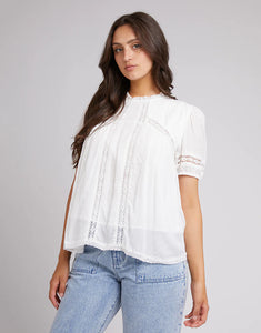 All About Eve Denver Tee White