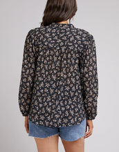 Load image into Gallery viewer, All About Eve Maya Floral Shirt Black
