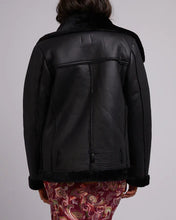 Load image into Gallery viewer, All About Eve Rory Aviator Jacket Black
