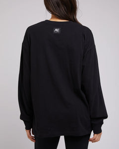 All About Eve Base Long Sleeve Tee Black