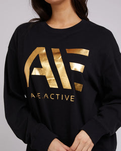 All About Eve Base Long Sleeve Tee Black