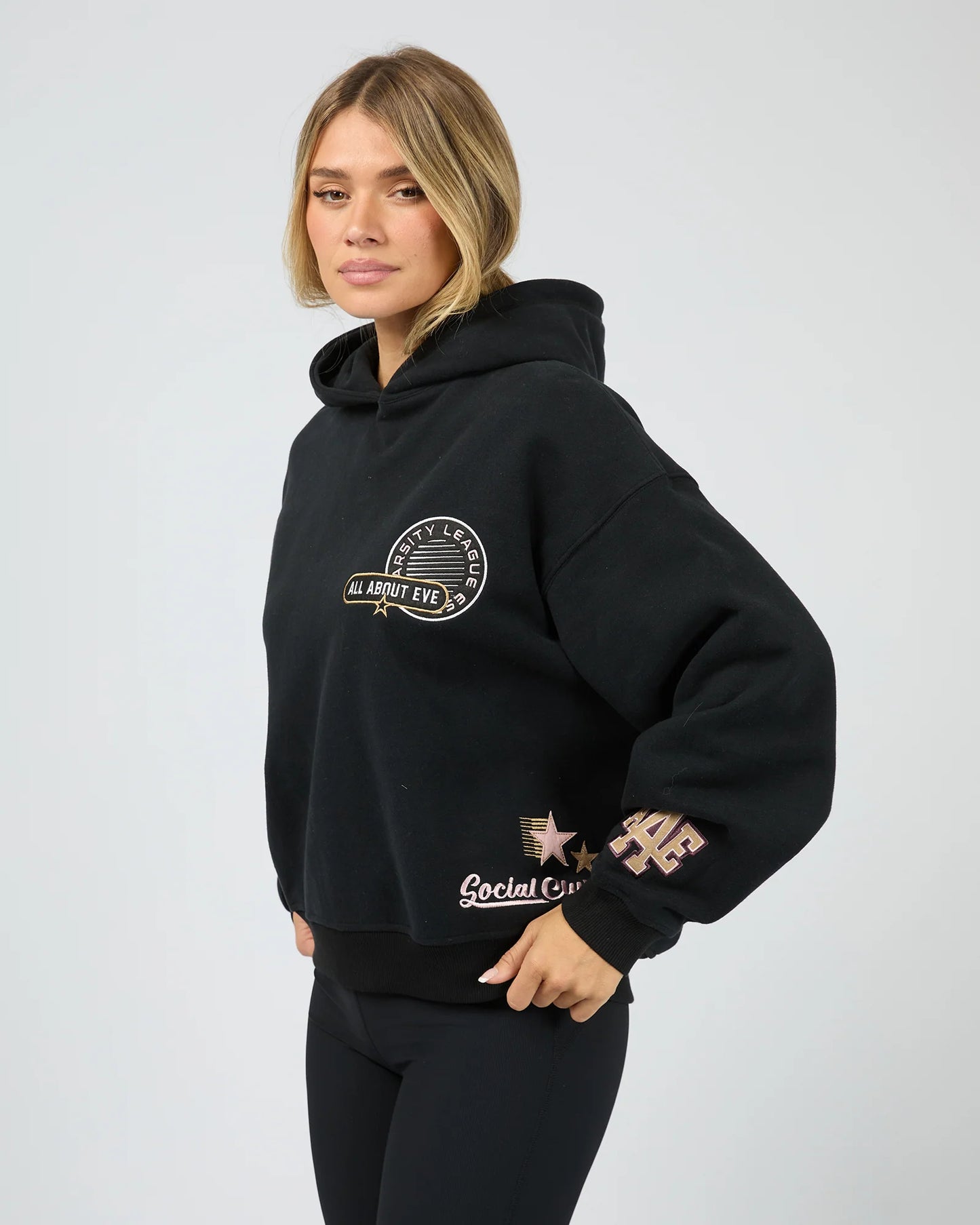 All About Eve Elite Box Hoodie - Black