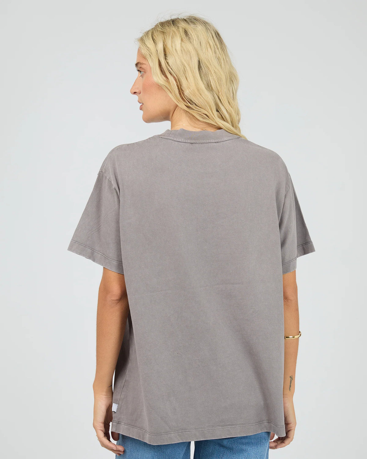 All About Eve Provence Relaxed Tee - Charcoal