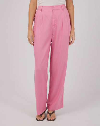 All About Eve Fern Linen Pant - Orchid