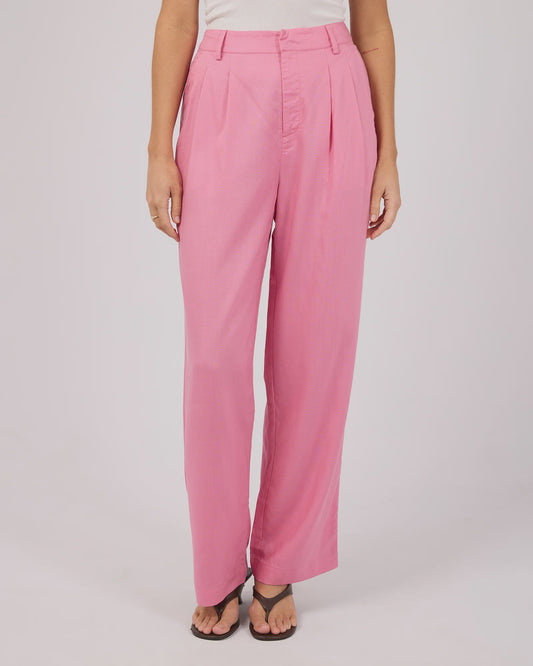 All About Eve Fern Linen Pant - Orchid