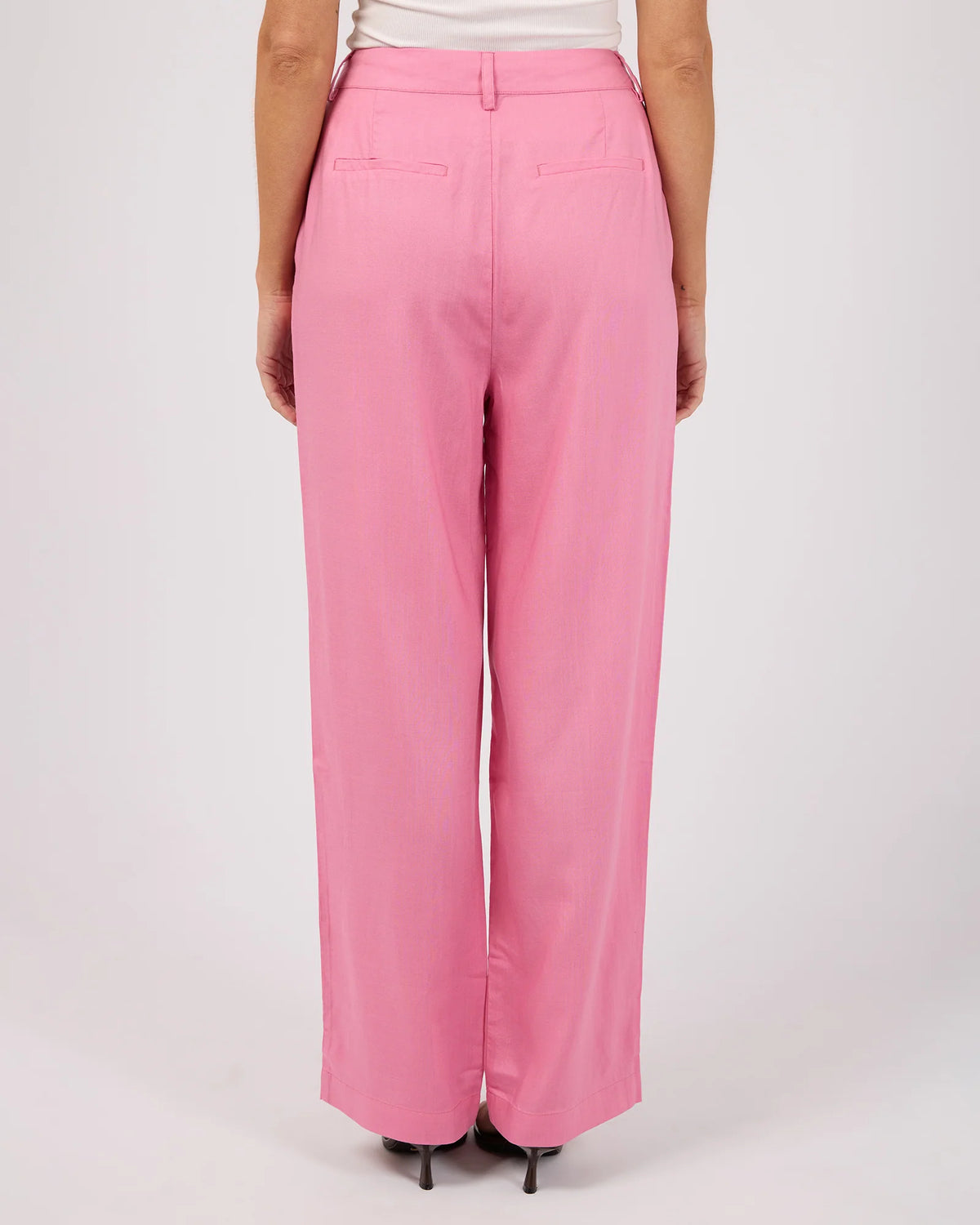 All About Eve Fern Linen Pant - Orchid