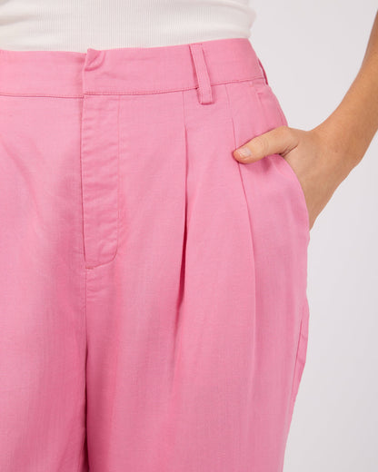 All About Eve Fern Linen Pant - Orchid