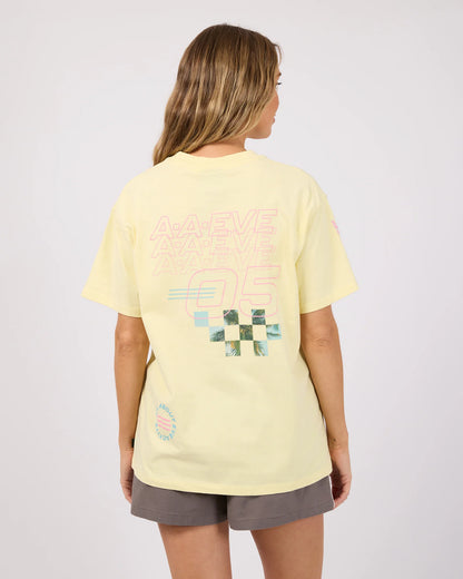 All About Eve Canyon Relaxed Tee - Lemon
